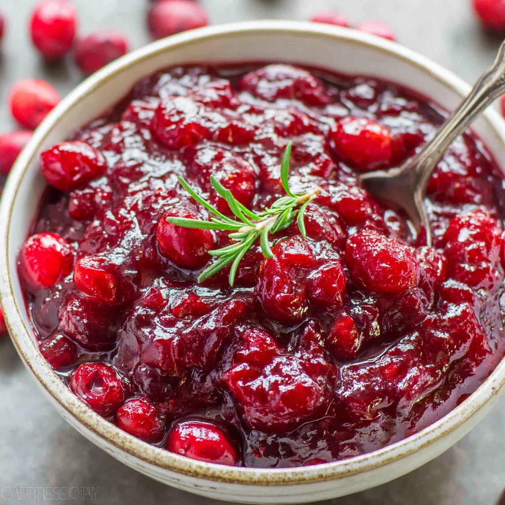 Easy Cranberry Sauce: A Simple Recipe for a Festive Favorite