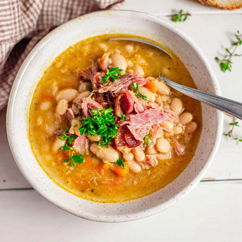 Easy Slow Cooker Ham Bone Bean Soup: The Ultimate Comfort Food Recipe
