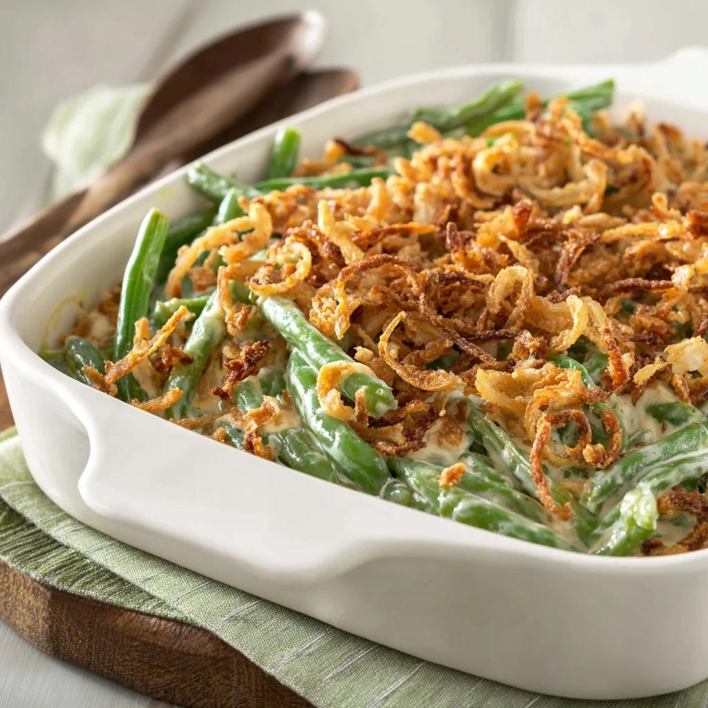 Creamy Green Bean Casserole with Cream Cheese: A Recipe You’ll Love