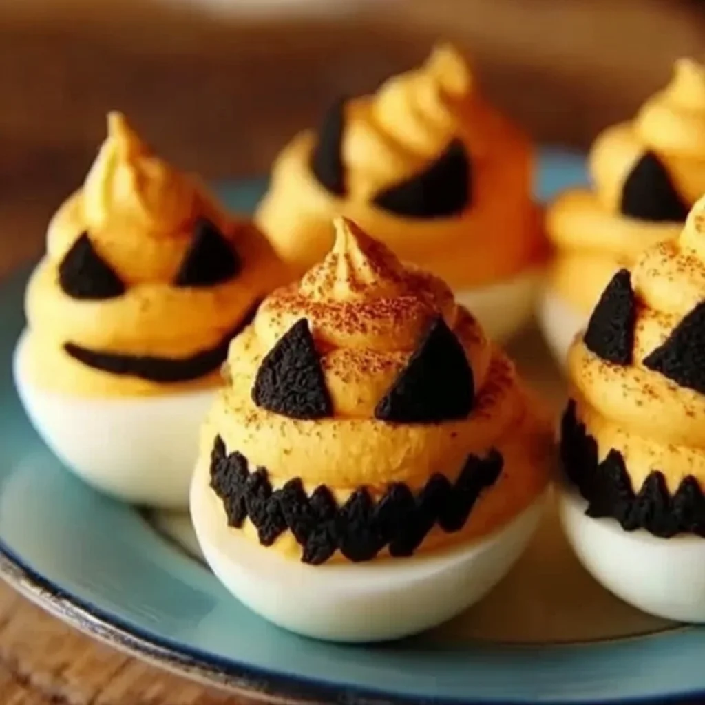 Halloween Deviled Eggs: A Spooky Delight for Your Halloween Feast