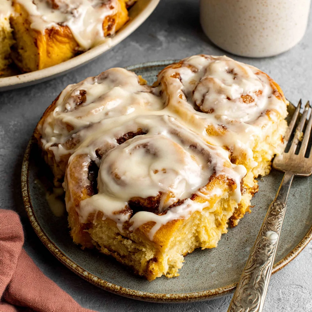 Pumpkin Cream Cheese Cinnamon Rolls: A Fall Baking Delight