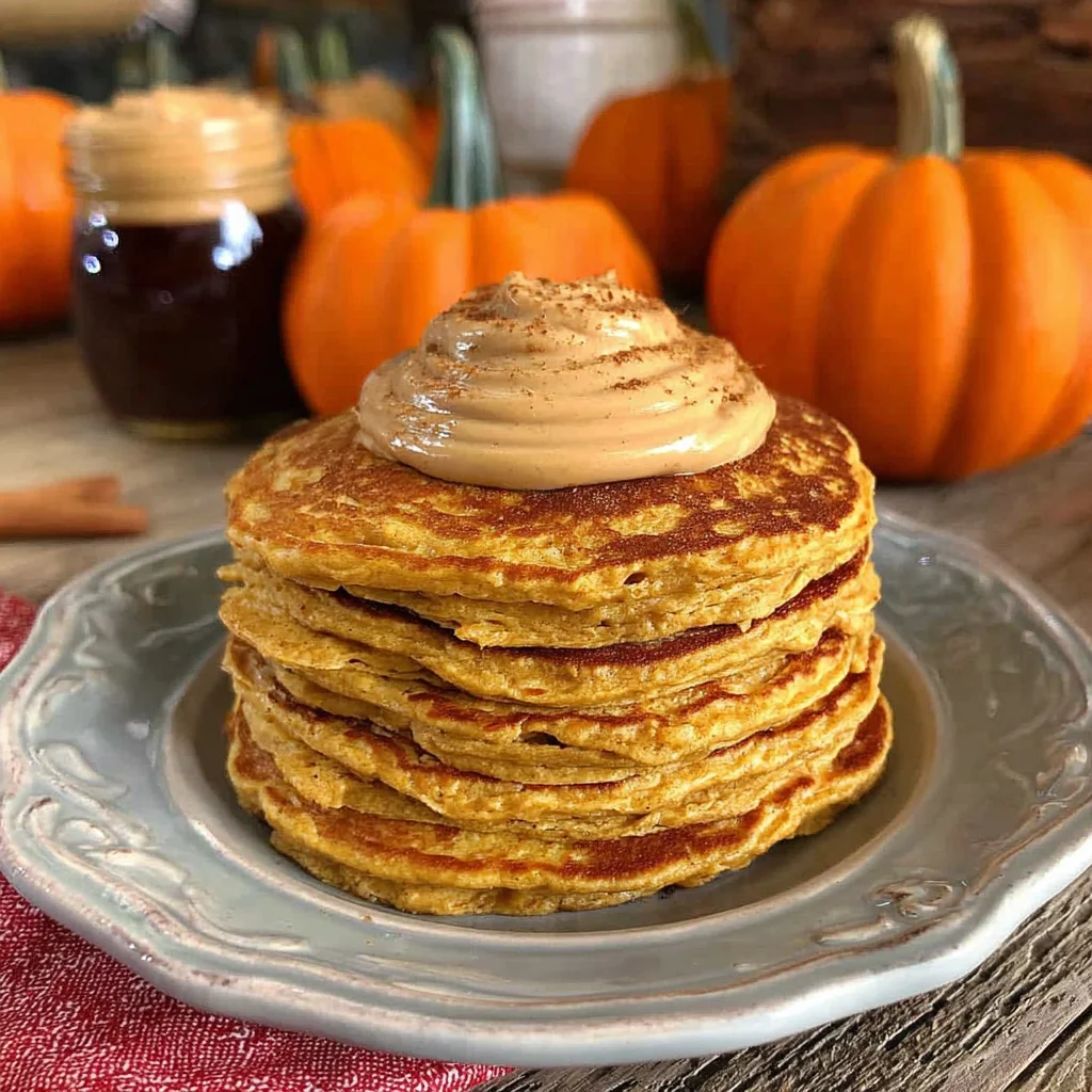 Pumpkin Pancakes with Cinnamon Butter: A Fall Delight