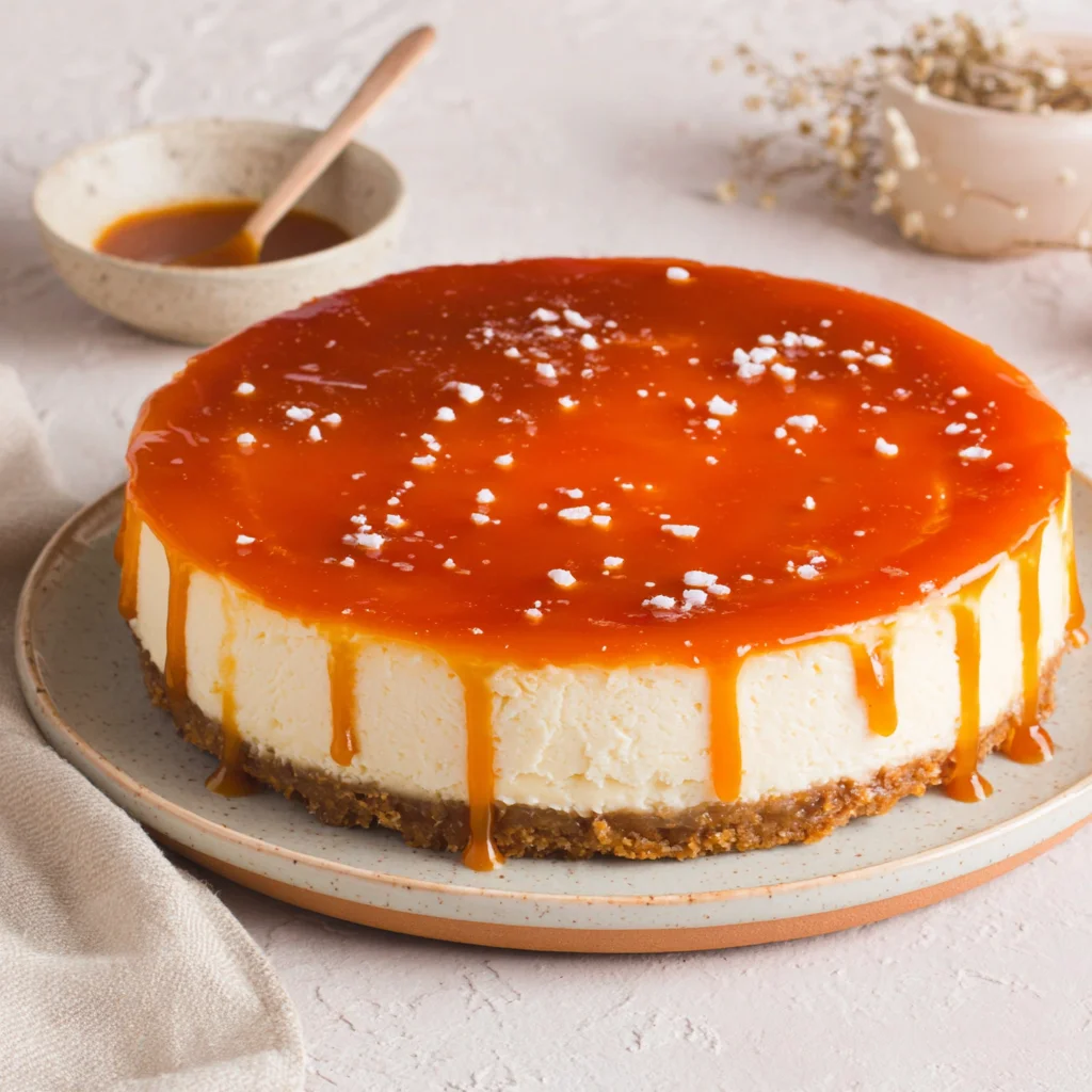 Salted Caramel Cheesecake: A Decadent Delight