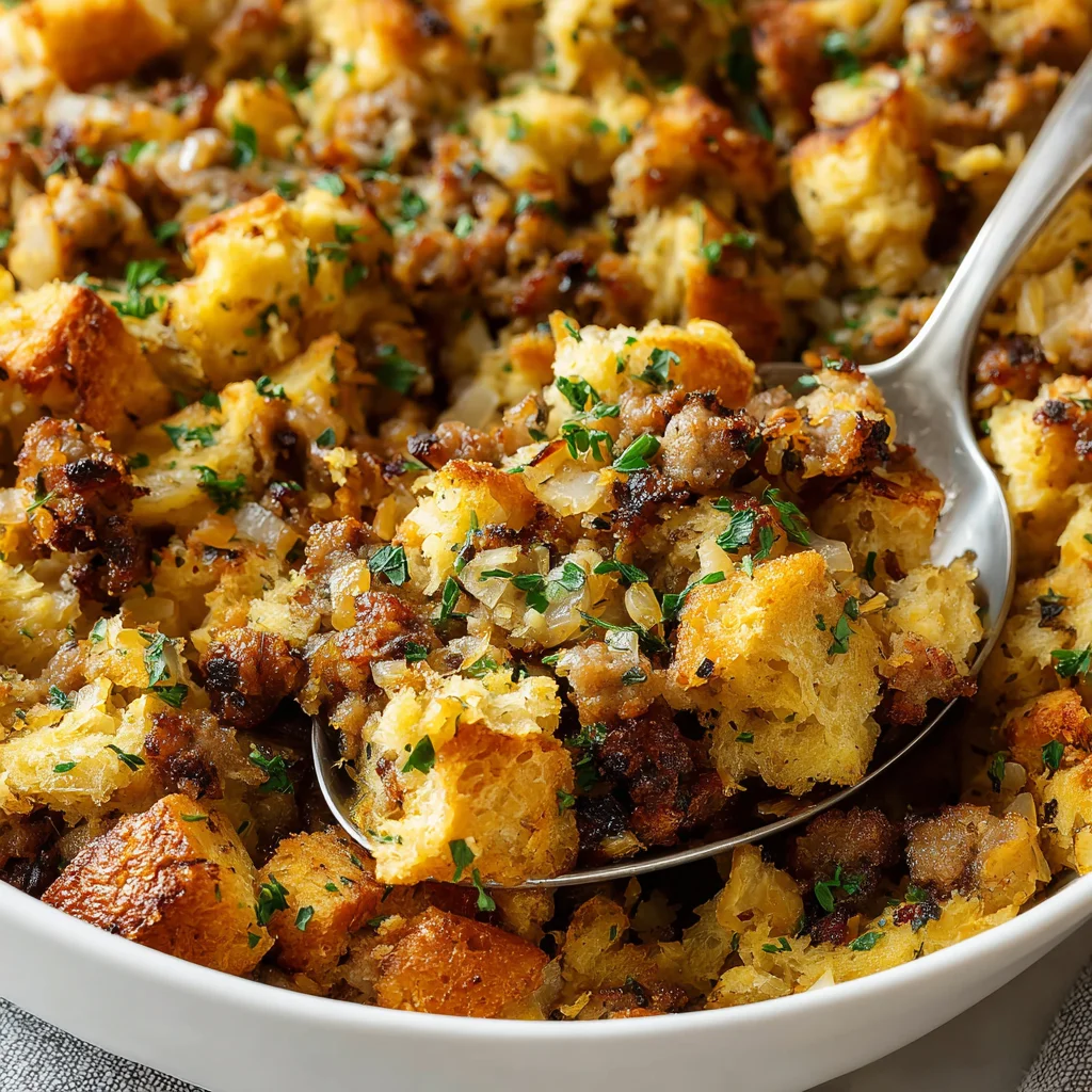 Sausage Stuffing: A Flavorful Thanksgiving Staple (and Beyond!)