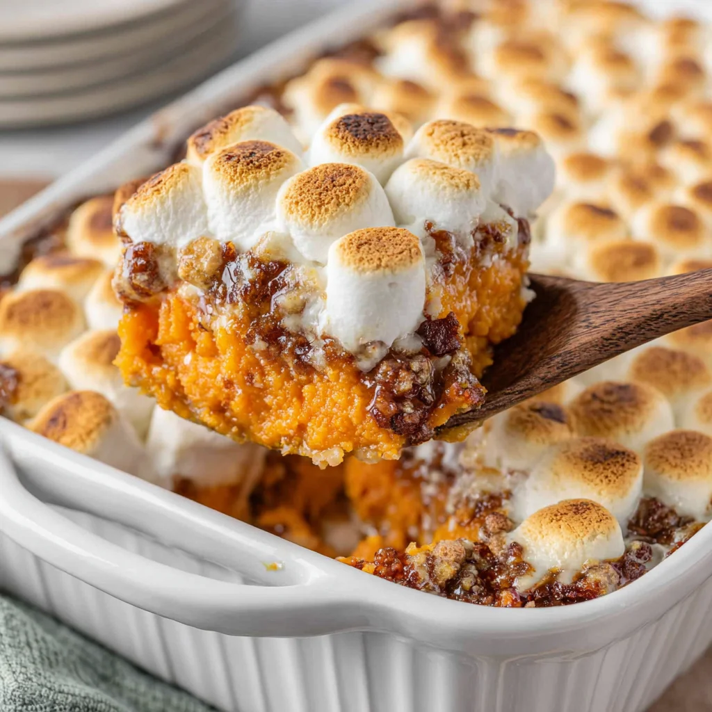 Sweet Potato Casserole with Marshmallows: A Thanksgiving Classic Reimagined