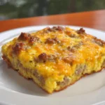 Cheesy Sausage Breakfast Casserole