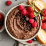 Chocolate Cream Cheese Fruit Dip