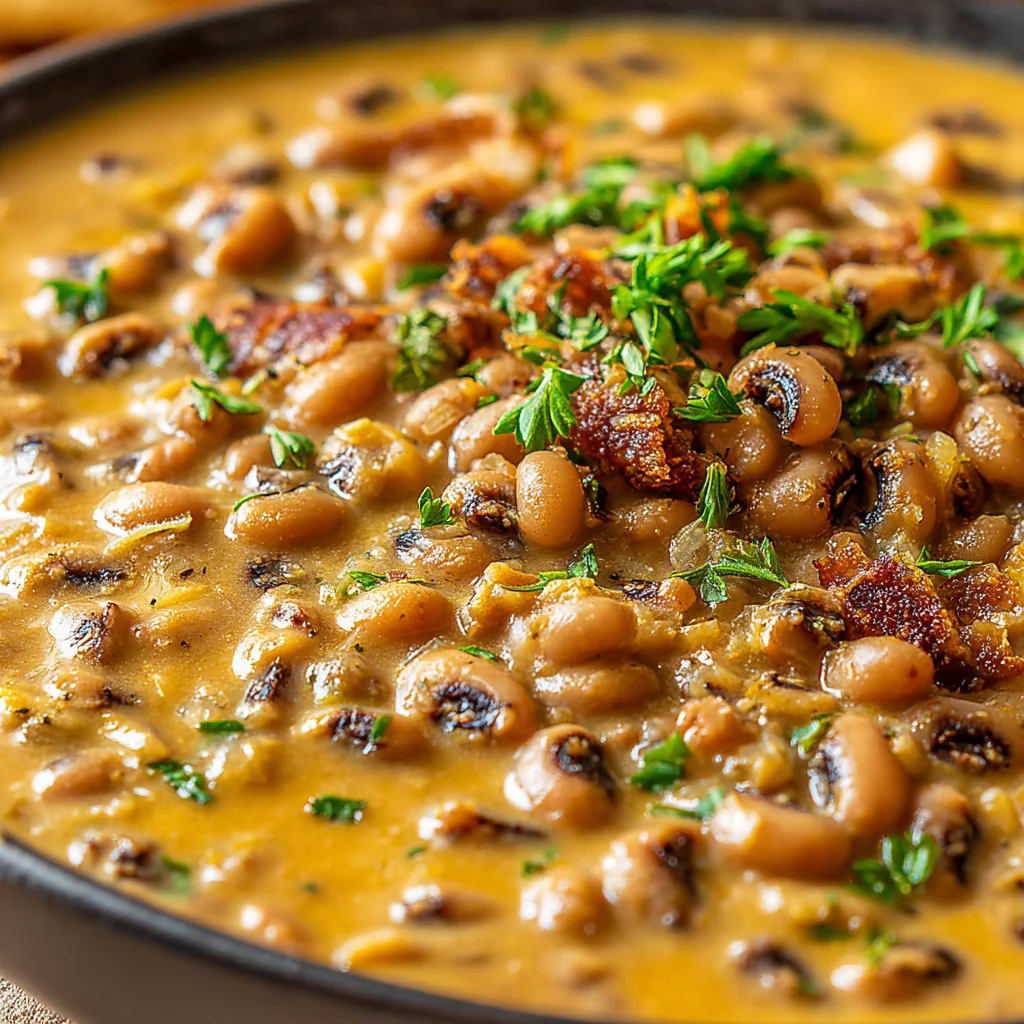 Creamy Southern Black Eyed Peas: The Ultimate Soul Food Recipe for Comfort and Luck