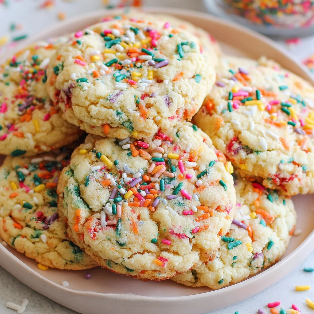 Classic Chewy Funfetti Cookies: The Ultimate Guide to Perfect Sprinkle Bliss
