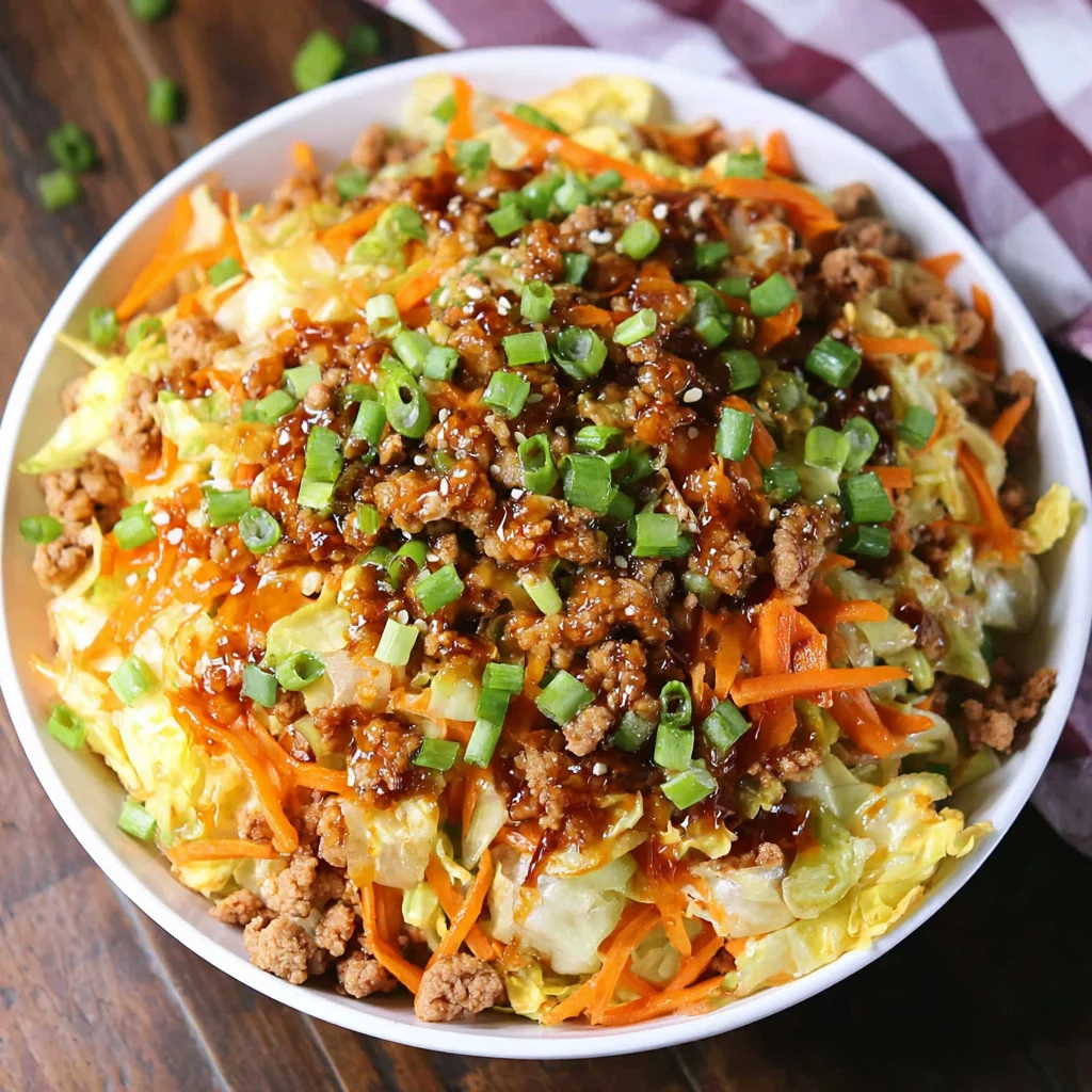 Healthy Chicken Egg Roll in a Bowl: The Ultimate 30-Minute Weeknight Winner