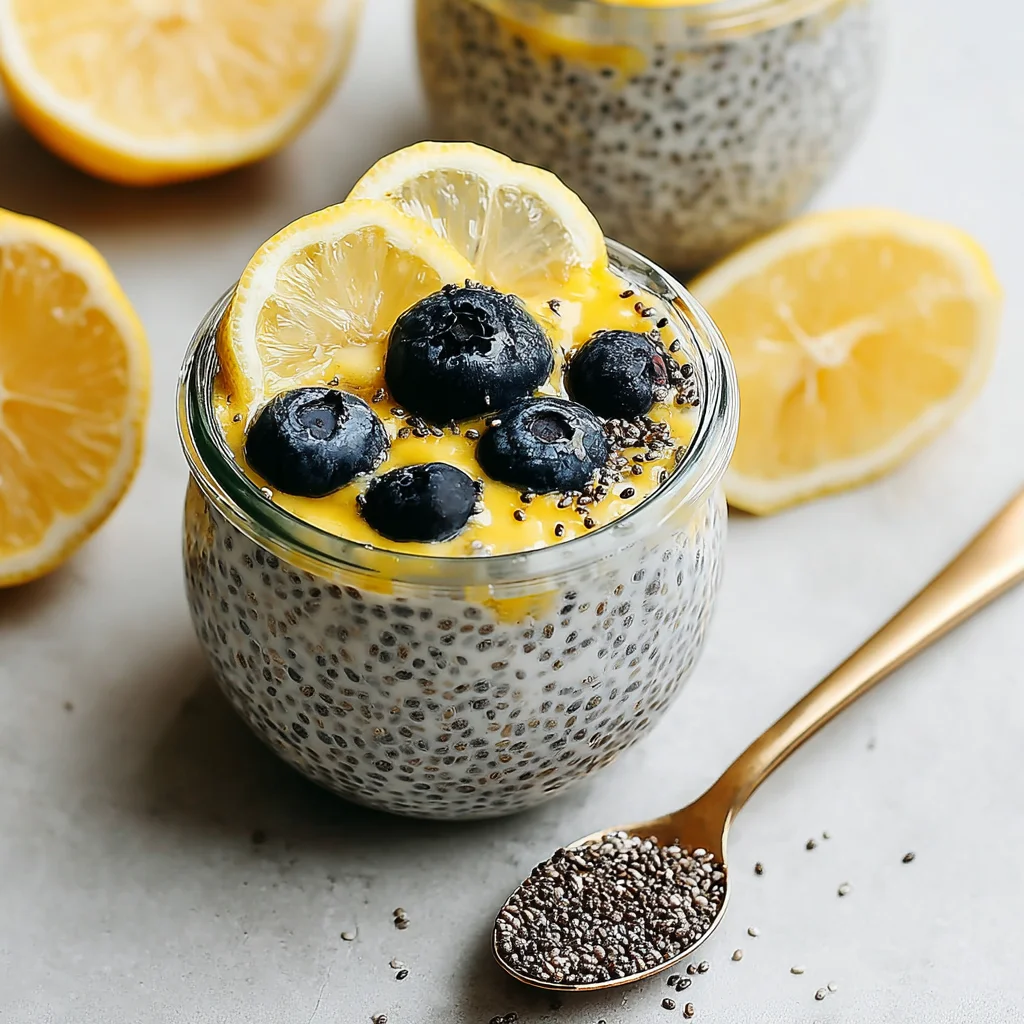The Ultimate Lemon Cream Chia Pudding Recipe: Sunshine in a Jar