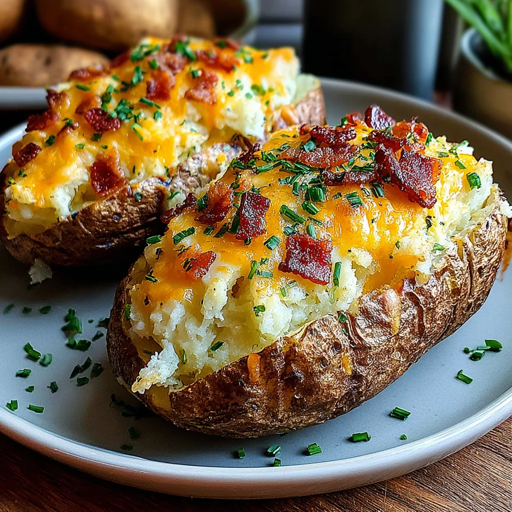 Classic Creamy Twice Baked Potatoes: The Ultimate Side Dish
